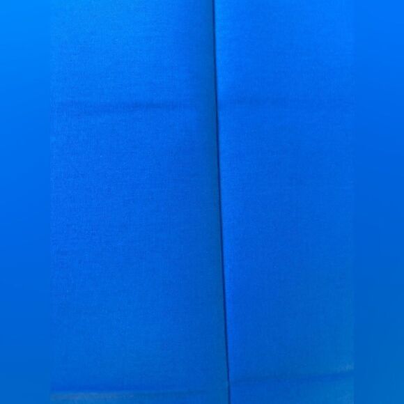 2 NEW Blue Solid Fabric Fat Quarters 18” x 21” - Picture 1 of 4